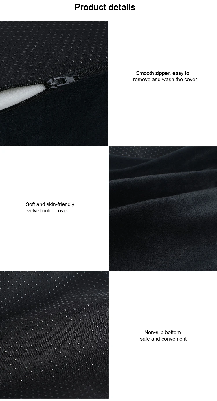 Big Amazing Comfortable Back Posture Car Seat Chair Cushion Non Slip Bbl Pillow Kits