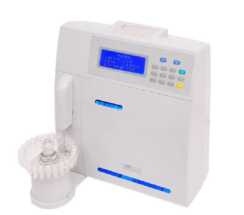 AC9600 K+, Na+, Cl-, TCO2 portable serum blood automatic Electrolyte Analyzer machine
