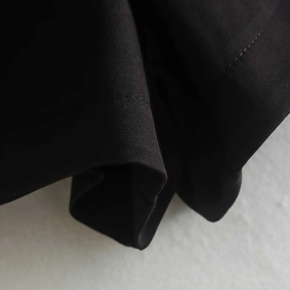 PB&ZA Women 2024 spring New Chic Fashion Two love you Shorts Skirts Vintage High Waist Female Skorts Mujer