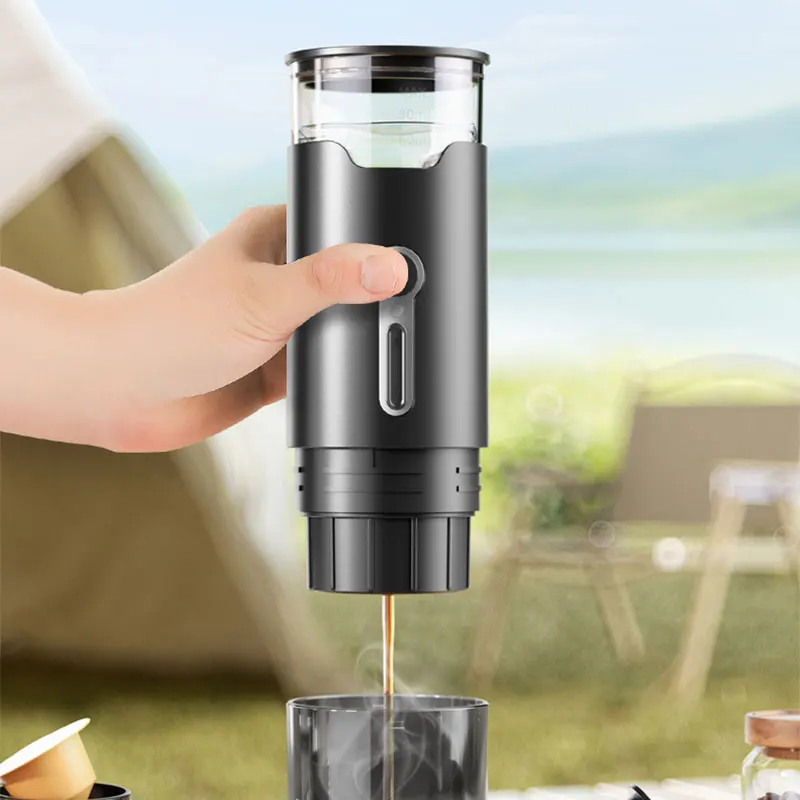 USB Heating Outdoor Camping Mini Coffee Capsule Machine Coffee Maker Portable Coffee Machine