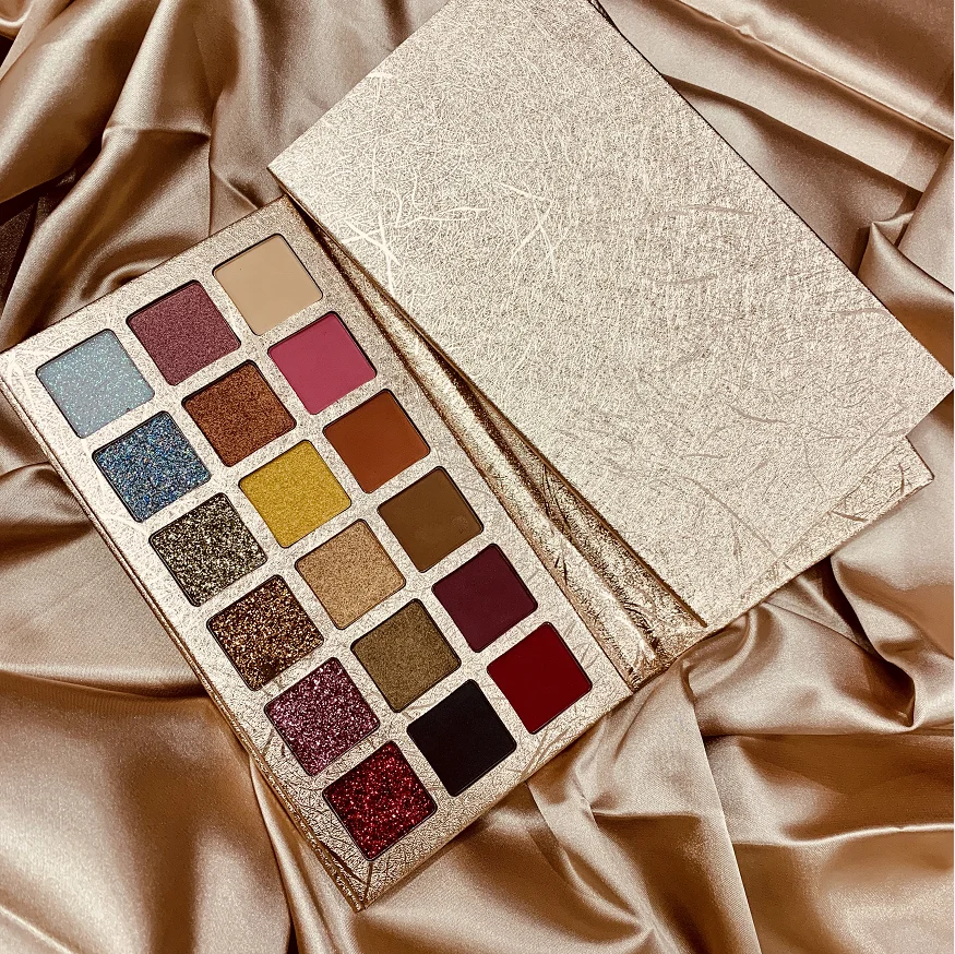 rebrand wholesale no label pigmented matte cosmetics makeup products cheap eyeshadow palette