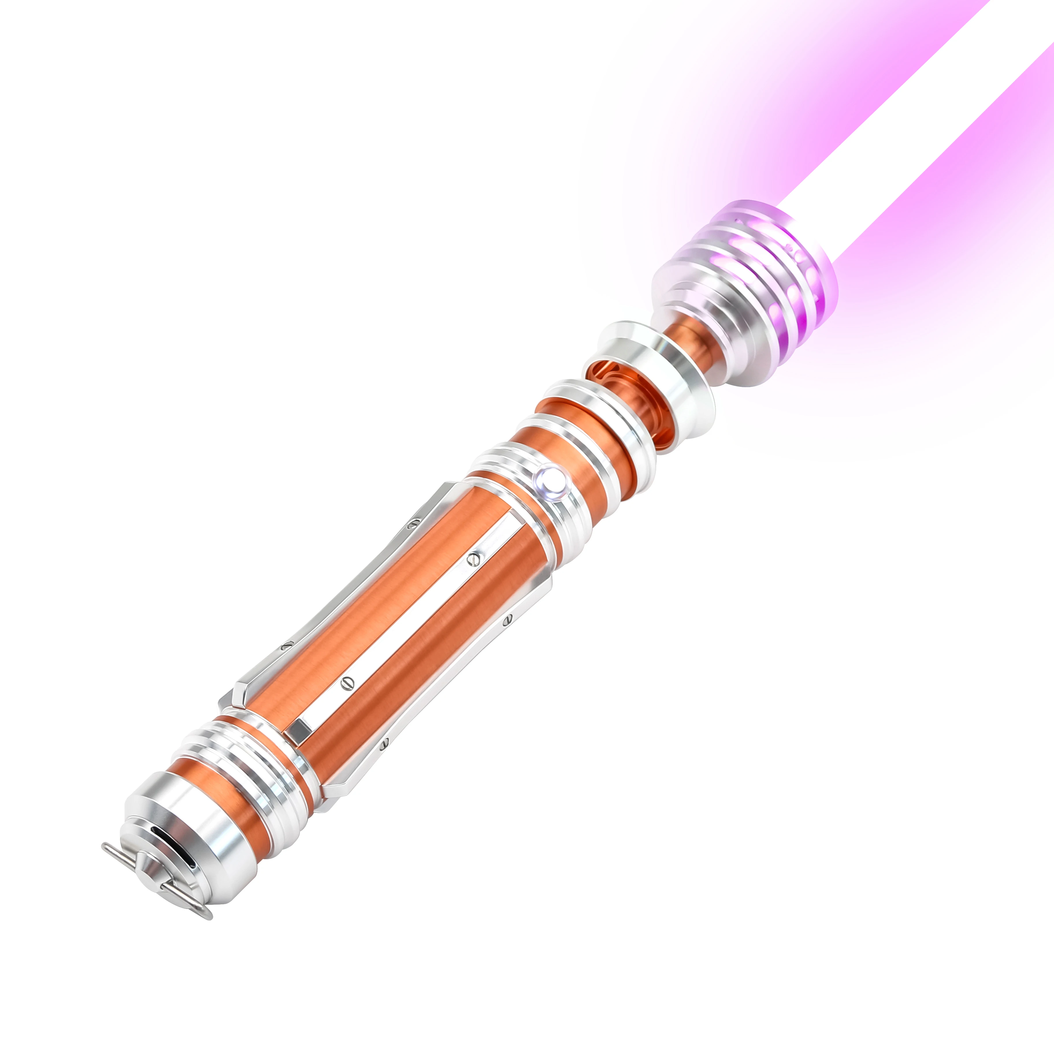 txqsaber Leia SE  lightsaber  NEO Swing  Dueling 1 inch Blade Metal Hilt 16 Sets of Soundfonts Blaster FOC light up toys