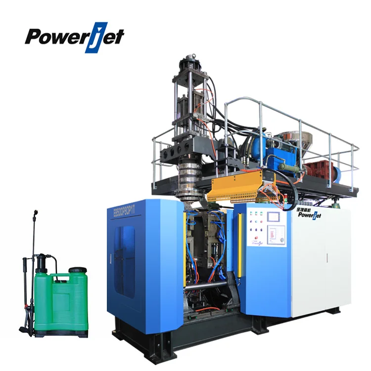 EB500P Pesticide Spray Barrel Drum Bottle Extrusion Blow Molding