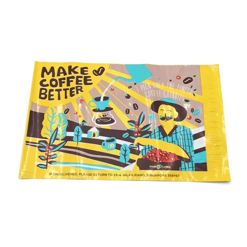 Gravnre Printing courier bags printed cheap poly mailer biodegradable polymailer