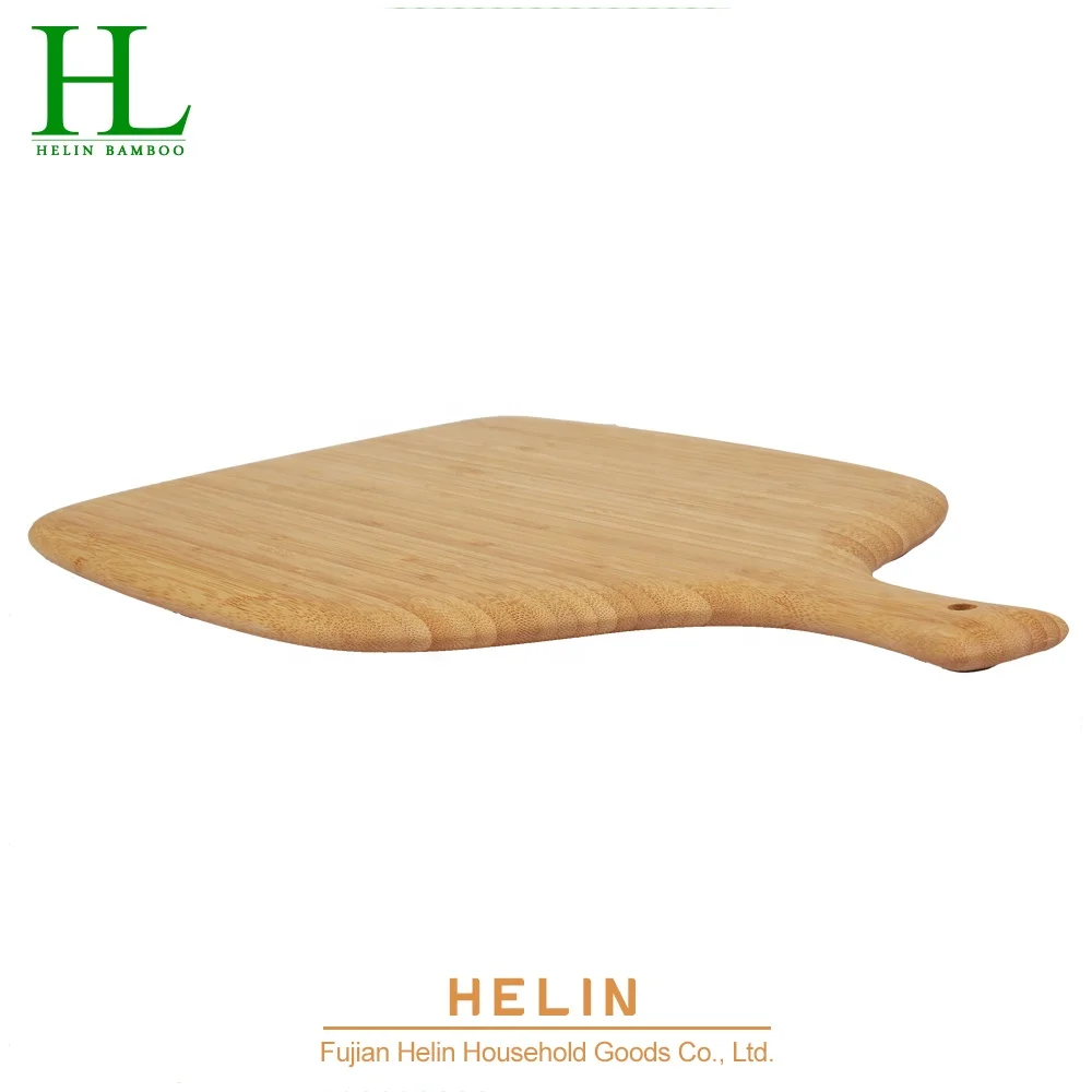 High Quality Bamboo Pizza Board Bamboo Cutting Board With Handle