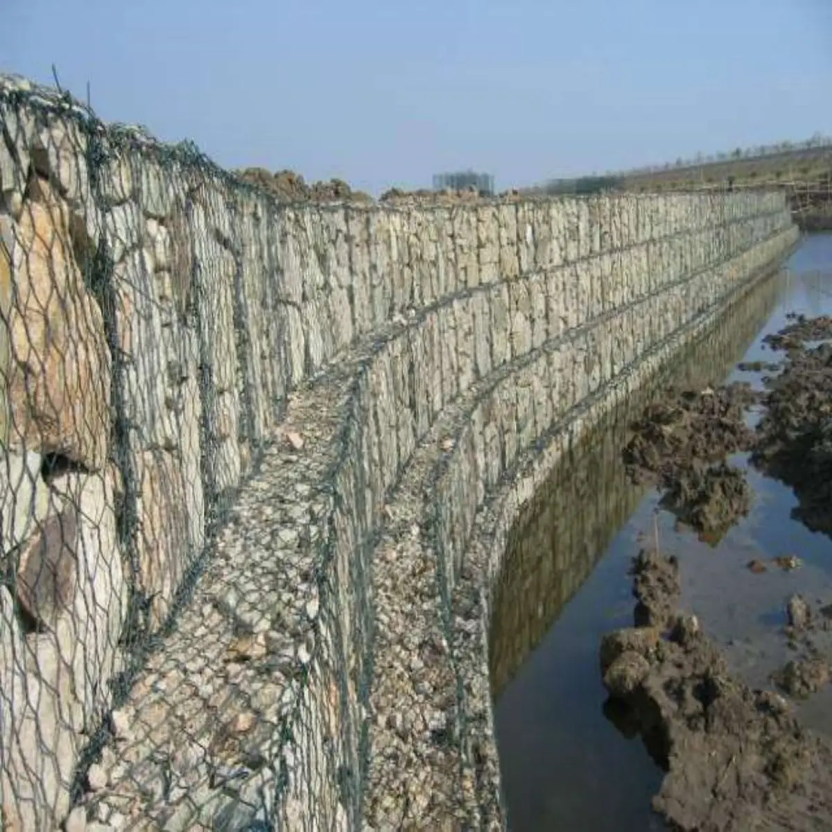 Good Price Galvanized Welded Gabion Box/ 80X100 De Galvanizado Caliente Cesta Gabion 1*1*1m Welded Gabion Box