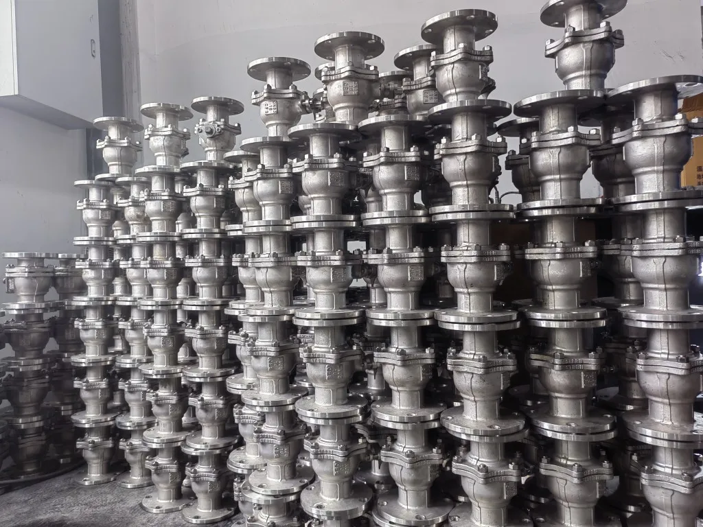 Dn 32 Ss 2 Pcs Full Bore Flanged Astm a105 2 Inch Shut Off Ball Valves