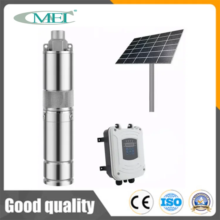 4 Inch Solar Pump with Stainless Steel Impeller 110V 1300W 19m³/h 35M Power Water Pump