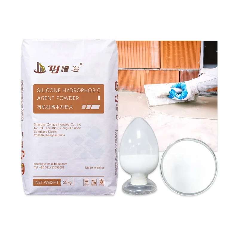 Zengye Additive for waterproof membrane and dry powder mortar Organic silicon building hydrophobic powder
