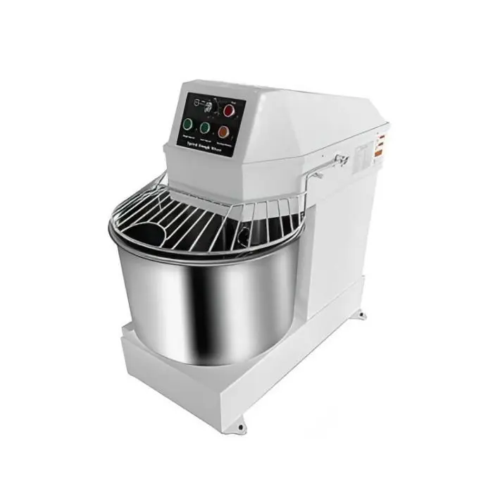 Automatic Pizza Dough Mixer Bakery Flour Kneader Machine 38 Kg Spiral Dough Mixer Restaurant Baking Equipment