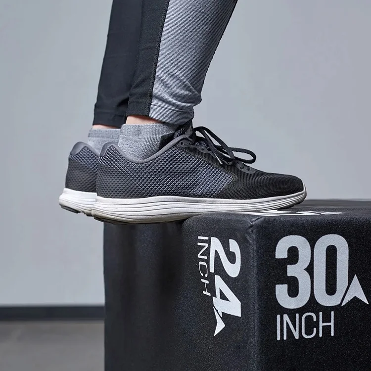 fitness 3 in 1 foam plyo plyometric  jumping box soft custom logo