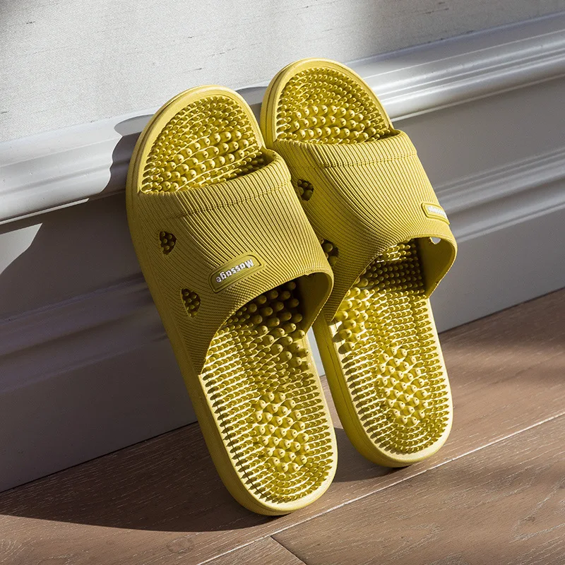 FREE SAMPLE Massage Slippers Acupressure Foot Open Toe Sandals Relief Foot Pain Plantar Fasciitis Slippers Indoor Non-Slip
