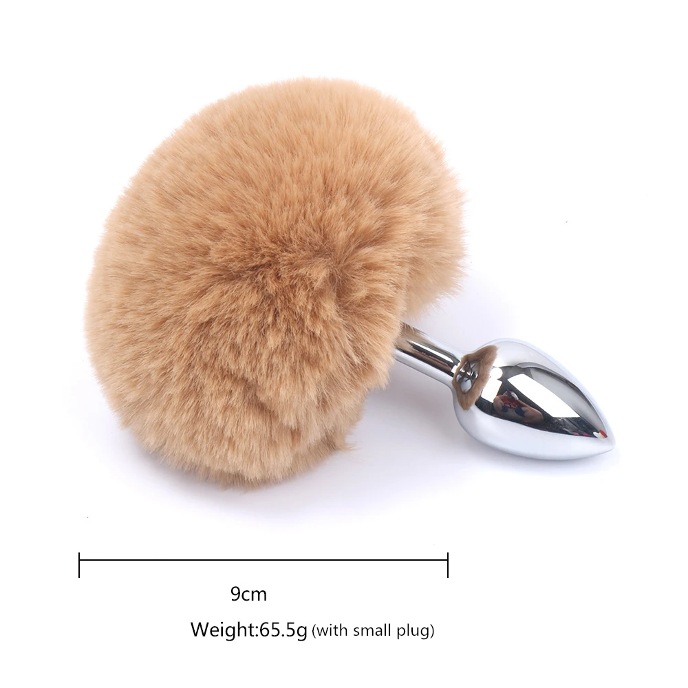 Кавайная Анальная пробка с хвостом кролика Милая Анальная пробка с хвостом кролика для игр для косплея сексуальный эротический подарок секс-игрушки для женщин