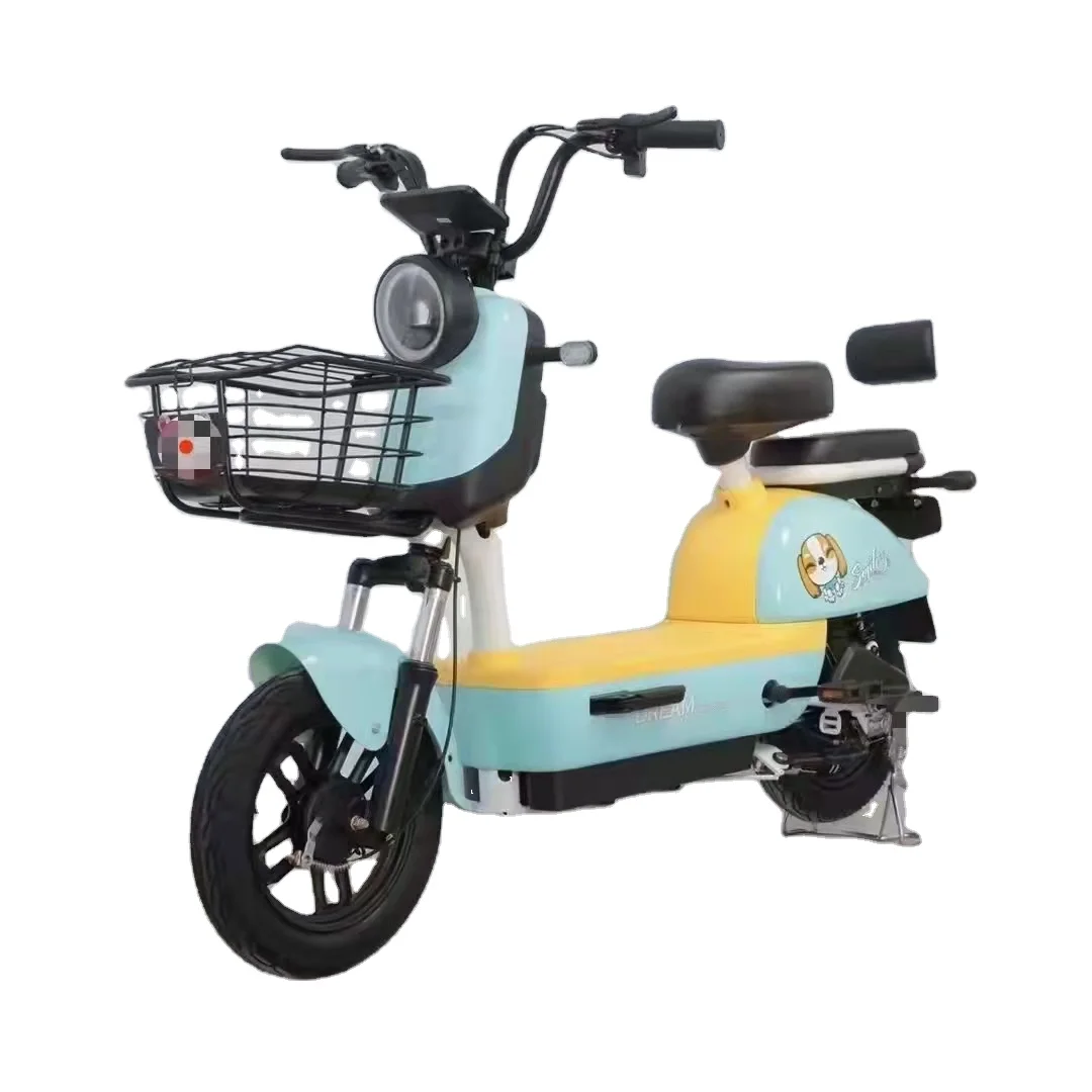 China 48V 20ah  E-bike motor scooter for 2 person Low Step electric adult  city bike