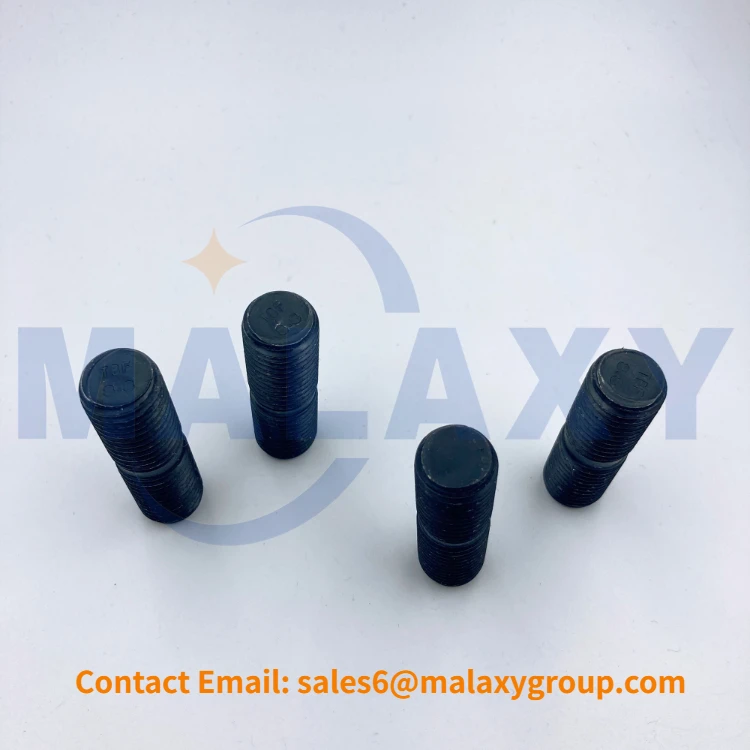 MALAXY M10 M12 M14 M16 M20 углеродистая сталь Gr4.8 Gr6.8 Gr8.8 Gr10.9 Gr12.9 черный оксидный двухконцевой болт DIN938 DIN940