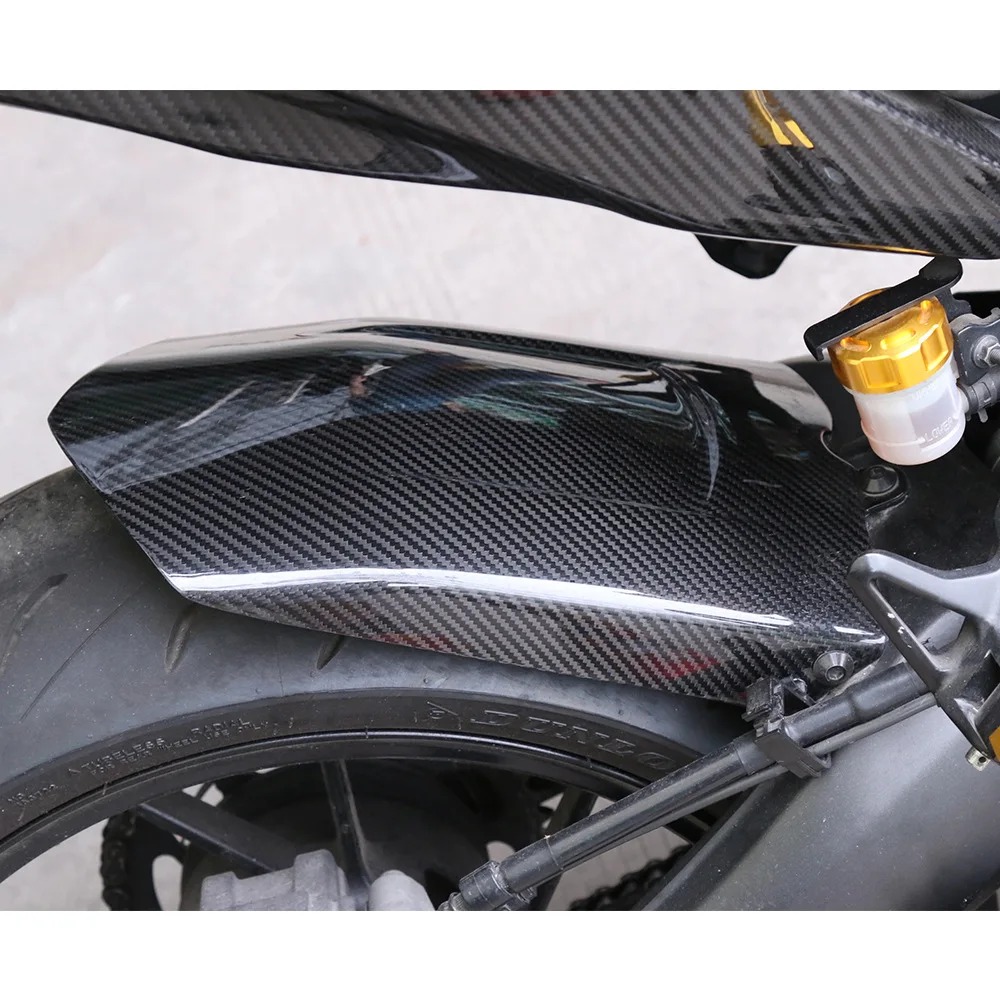 Заднее крыло для мотоцикла MT09 из углеродного волокна, брызговик для Yamaha mt-09, модификации, задние крылья, брызговики, аксессуары для мотоциклов