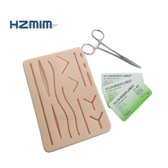 Wound Skin Suturing Pad Medical Students Suture Training Pad