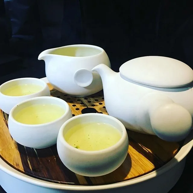 LAI Cobblestone home Chinese gongfu porcelain afternoon mini tea pot sets, kung fu tea set