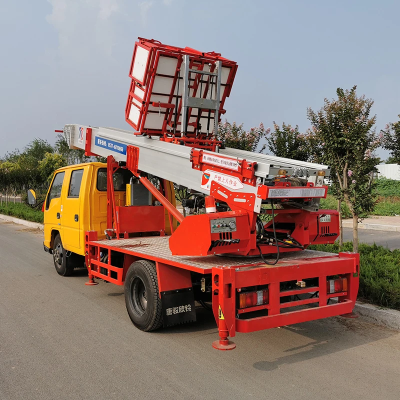 Новинка, высотный гидравлический подъемник 30 м/32 м с платформой