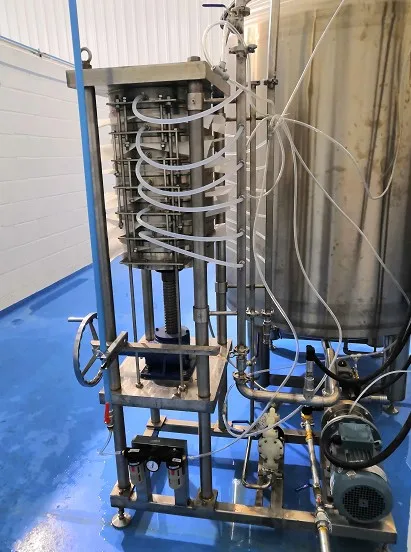 large capacity multi layers Cooking food Oil Filter Machine with oil storage tank