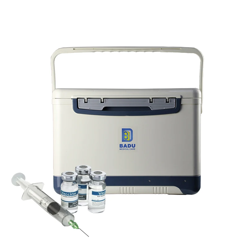 18L Portable Medical Icebox Insulin Vaccine Carry Plastic Cooler Box