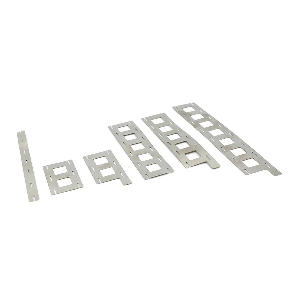 Custom 1-8P Nickel Strip 18650 21700 26650 32650 Battery Pack Spot Welding Linear Pure Nickel Strips
