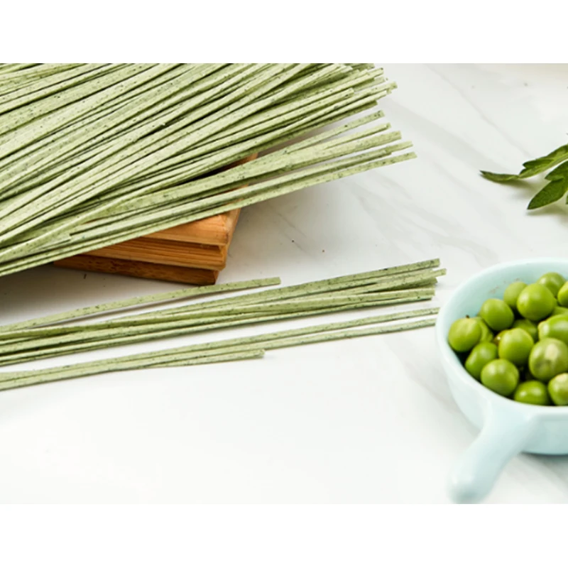 High quality wholesale low MOQ Mugwort Low-Carb ow-Fat Dried Non-Fried Instant organic brown rice Mugwort noodles