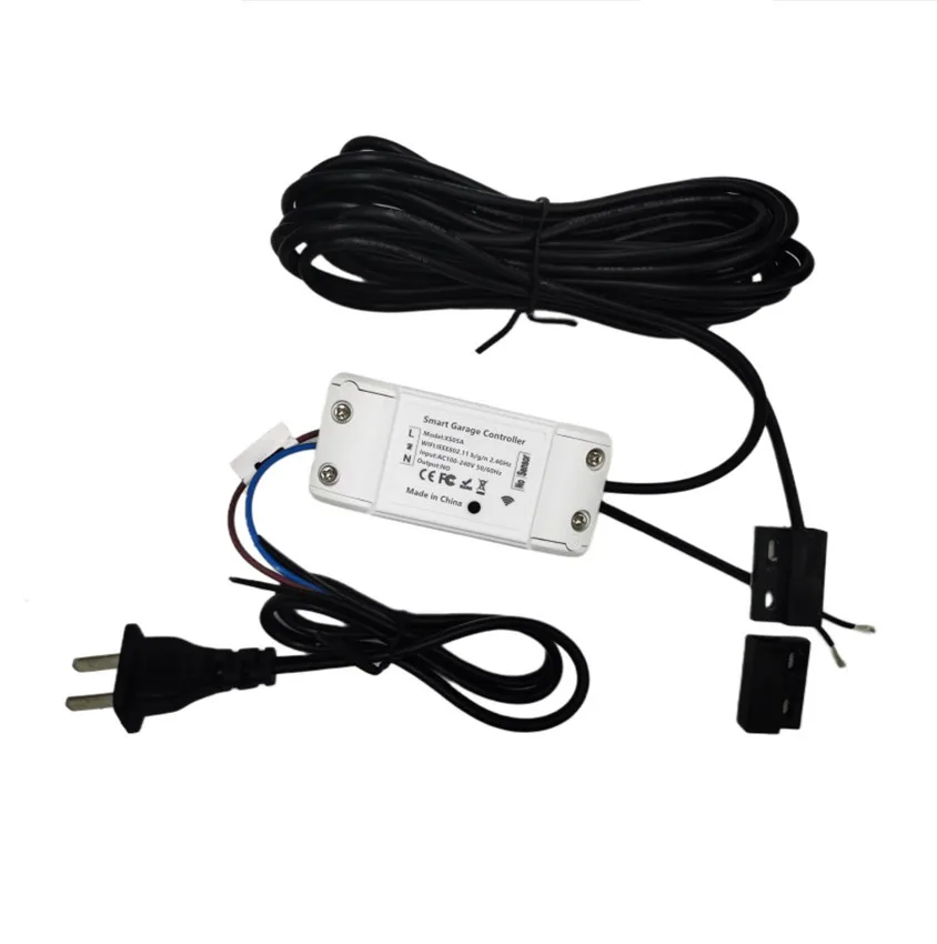 Tuya Wifi Smart Garage Door Opener Controller Remote Control Open Close Monitor Work Alexa Google Home