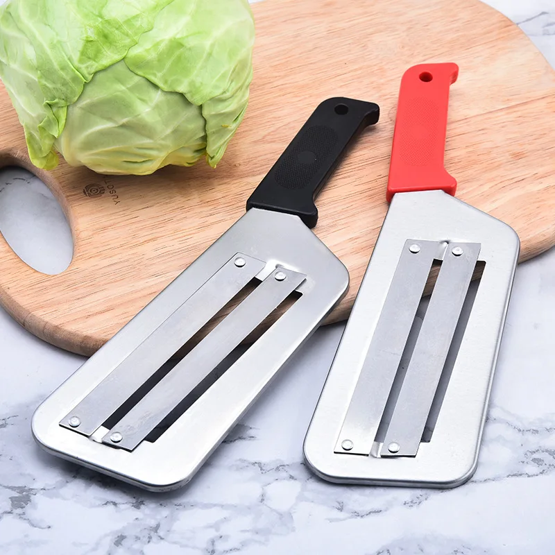 Kitchen Gadgets Multifunctional Fruit Vegetable Peeler Carrot Potato Peeler Stainless Steel Cutter and Plastic Handle