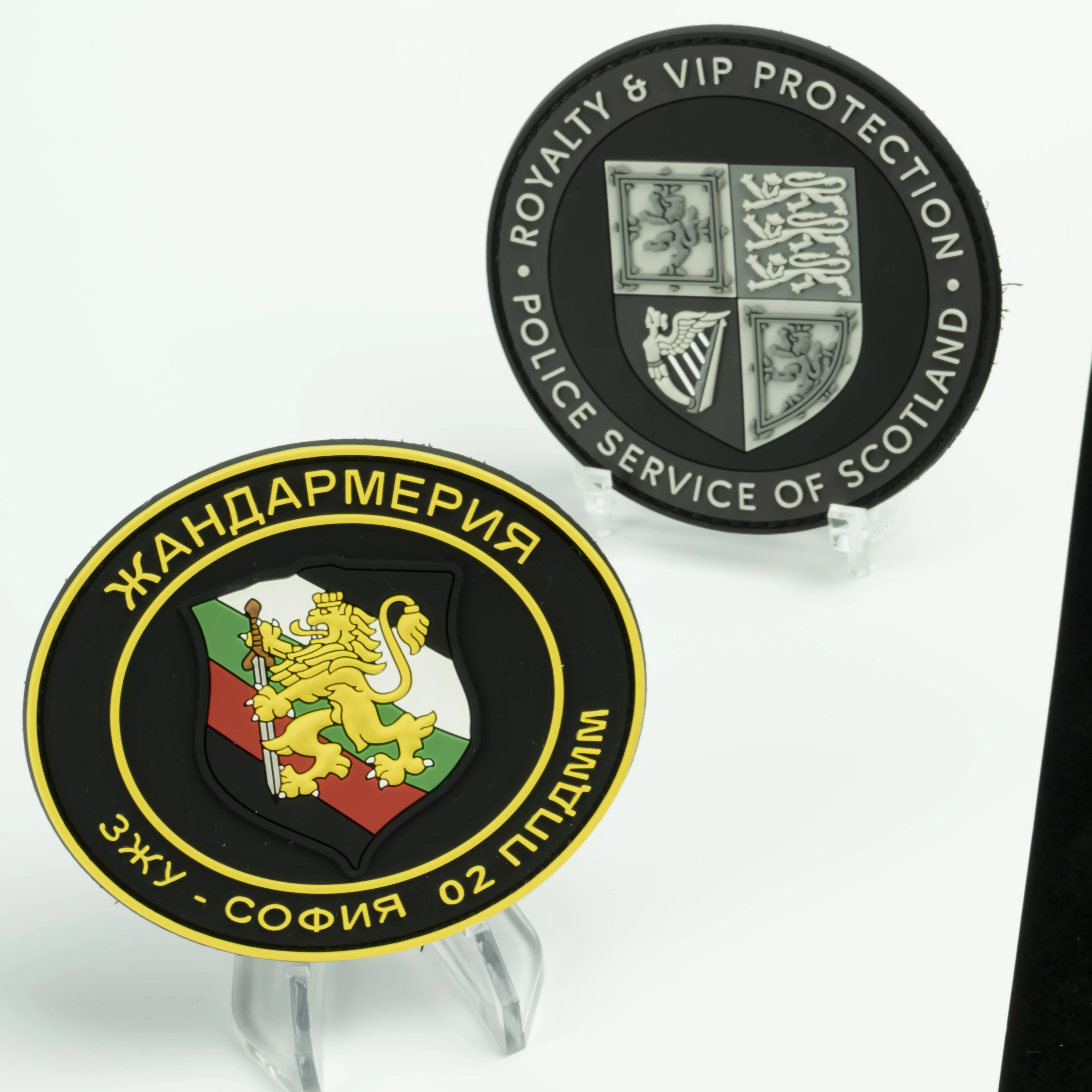 Custom 3D Logo Soft PVC Rubber woven Patch Clothing Labels  Tactical Patches for Hats security patch