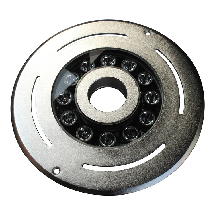 Submersible Fountain Lights 316L SS DMX RGB 12-24V 36W Underwater Pond Luminary IP68 Waterproof Durable Use Rust Proof