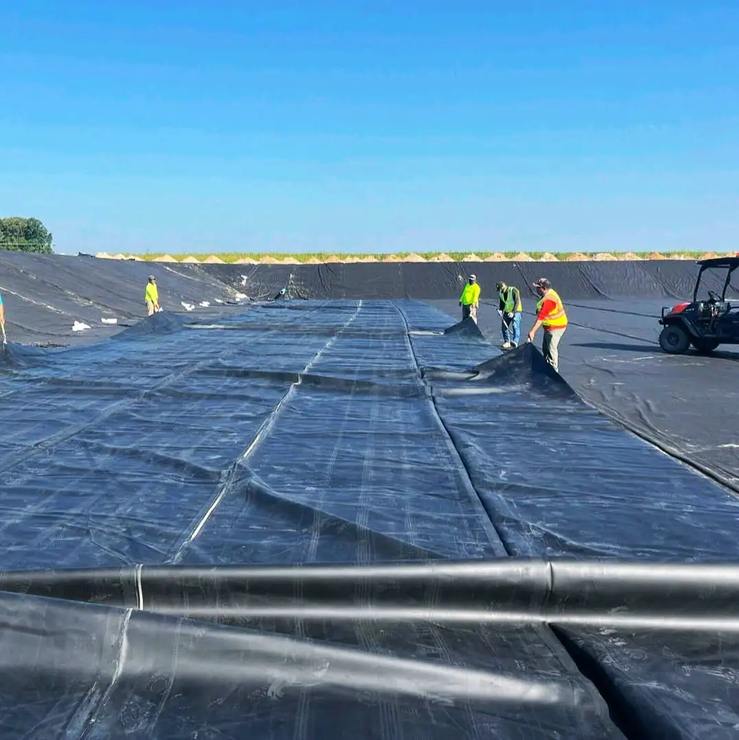 HDPE Liner Composite Laminated Geomembrane for Minging Project in Chile
