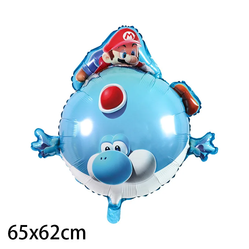 New Arrival Cartoon Character Movie Mario Spiderman Super Hero Stitch Kuromi Robot Car Foil Helium Balloon For Birthday Party