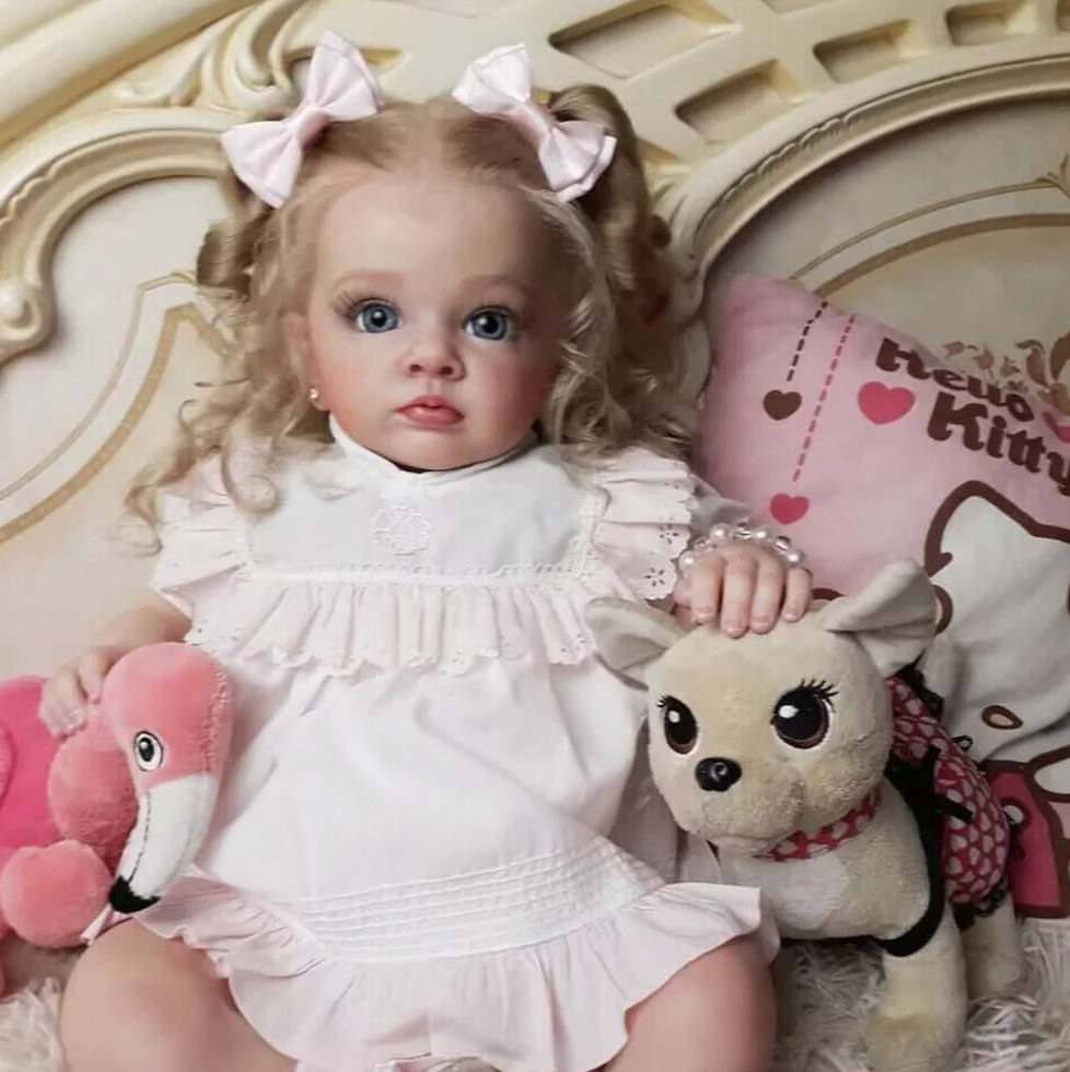 60CM Hot Sale Real Baby Dolls Reborn Newborn Reborn Baby Doll Kit For Sale Tutti Girl Princess Doll