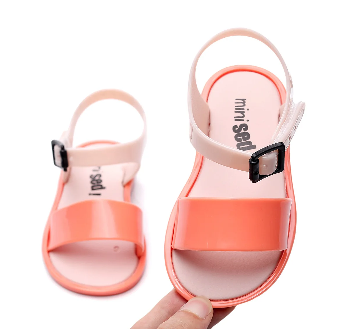 wholesale PVC summer girls plastic infant jelly sandals