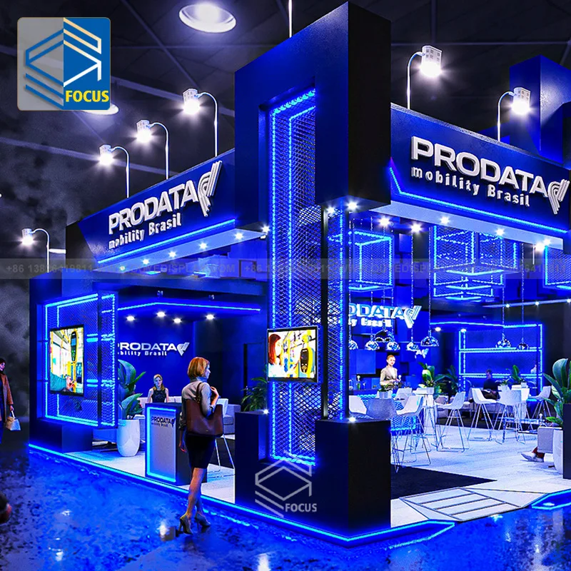Easy Assembly Pop-Up Store Modular Aluminum Exhibition Display Stand Exhibition Booth Trade Show Booth