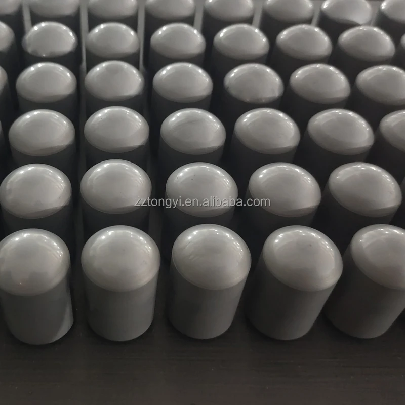 HGPR from Zhuzhou Tony Carbide Studs Roller Mill Inserts 100% Virgin Tungsten Carbide 24 Hours ISO9001:2015 Black Slivery 500pcs