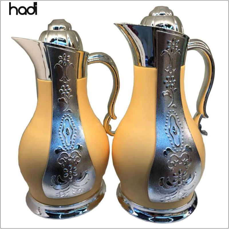 Catering decorations buffet arabic coffee pot dallah luxury arabic tea set coffee for sale
