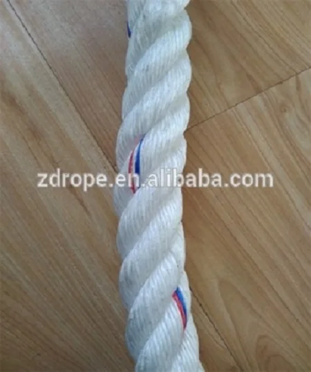 High Quality PP 3-strand Monofilament Fishing Rope Synthetic Ropes
