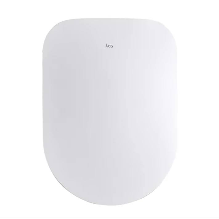 U-Shaped Duroplast Smart Cover Electronic Bidet Toilet Seat with Remote Control and Heating Feature Wash and Dry Function