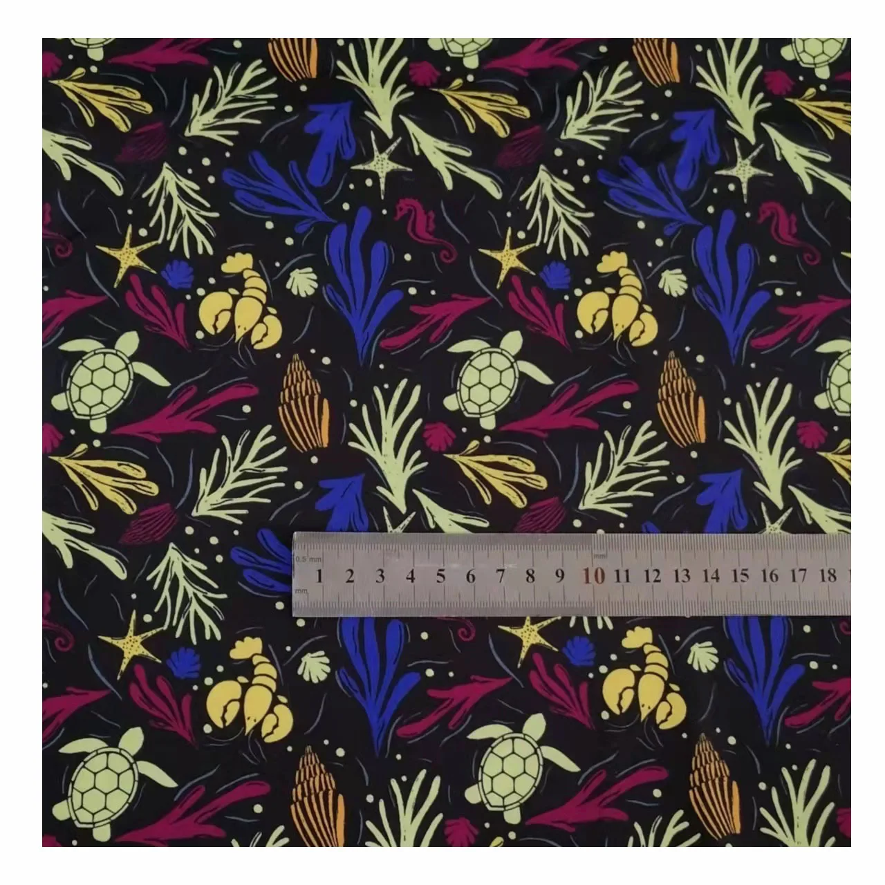 100% Polyester micro fiber peach skin fabric printed  wholesale for beach pants