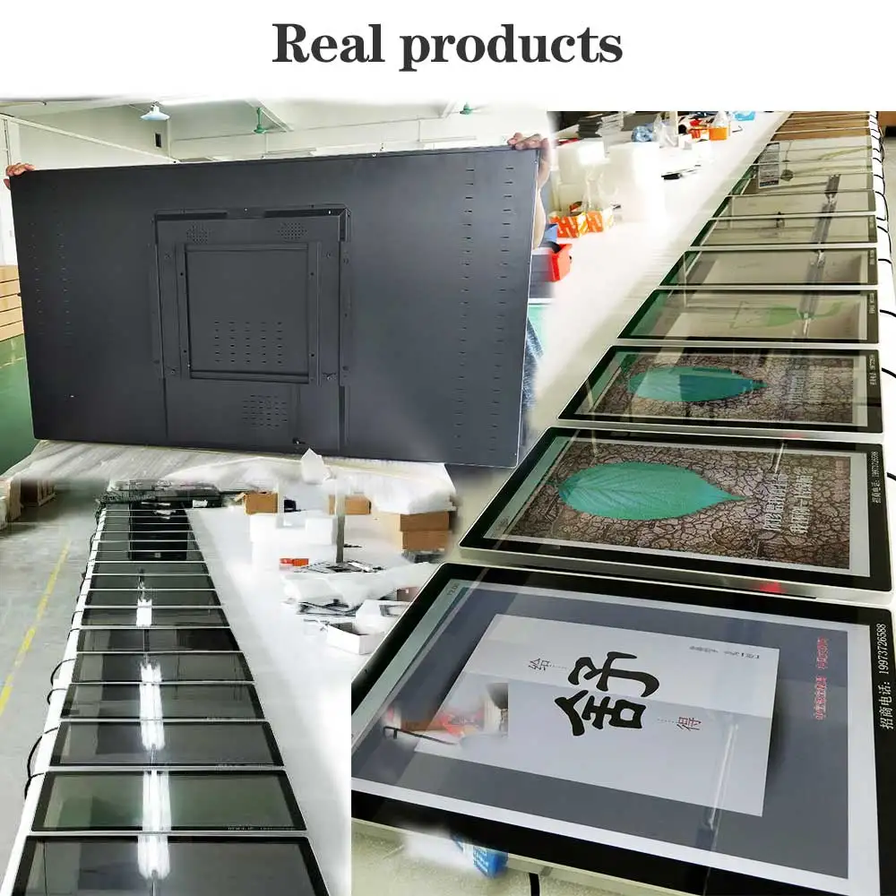 Wholesale Advertising Machine Digital Signage and Display Wall Mounted/Hanging Digital Display for Menu