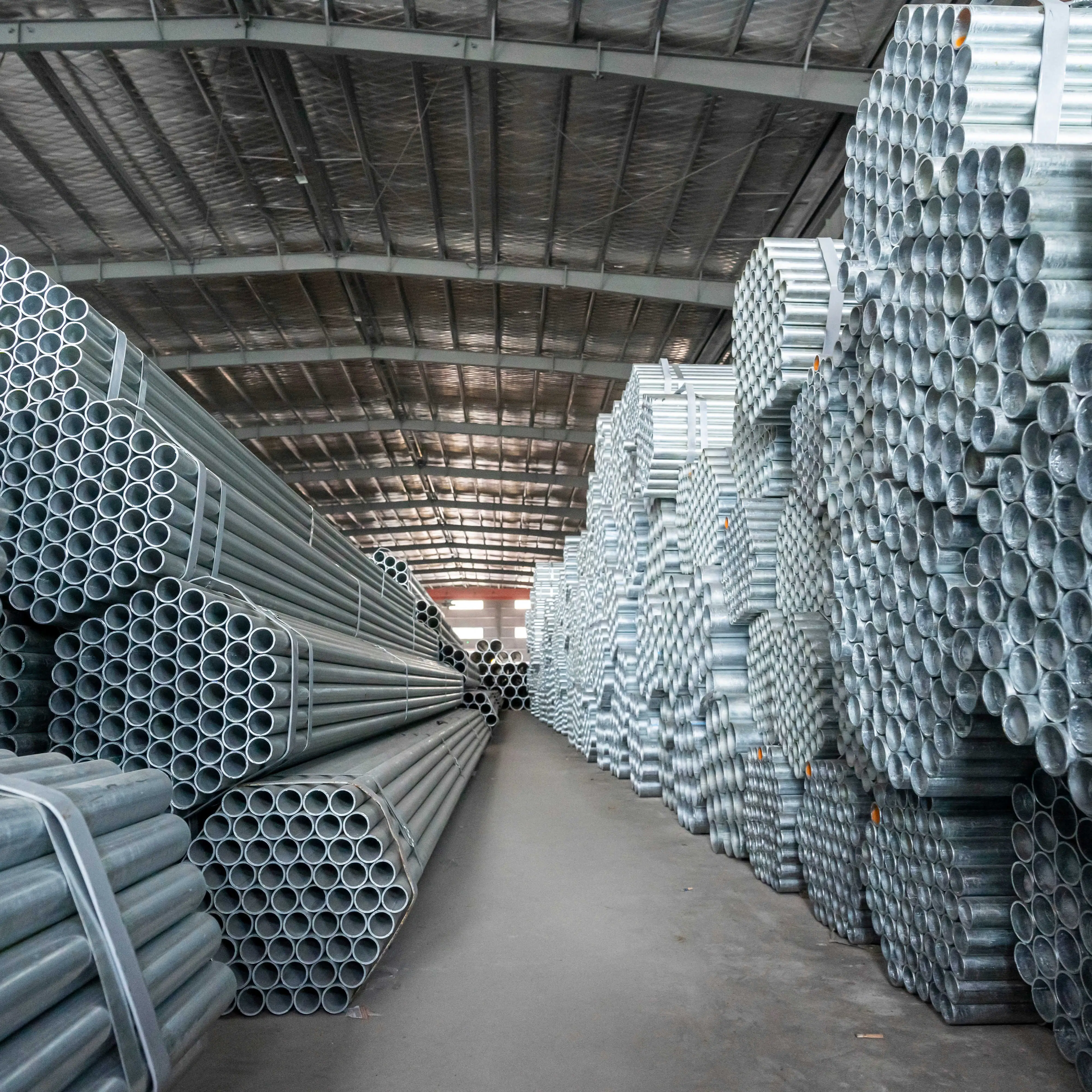 Factory supply g90 z275 dx51d 48mm 7ft hot-dipped galvanized steel pipe