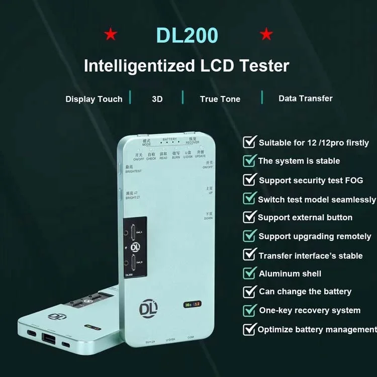  ЖК-программатор S200 тестер с сенсорным 3D экраном для ремонта iPhone 6-12pro