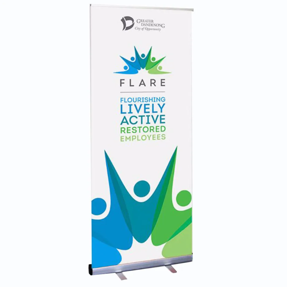 Portable Luxury Aluminium Roller Pull Up Banner, roll up display banner