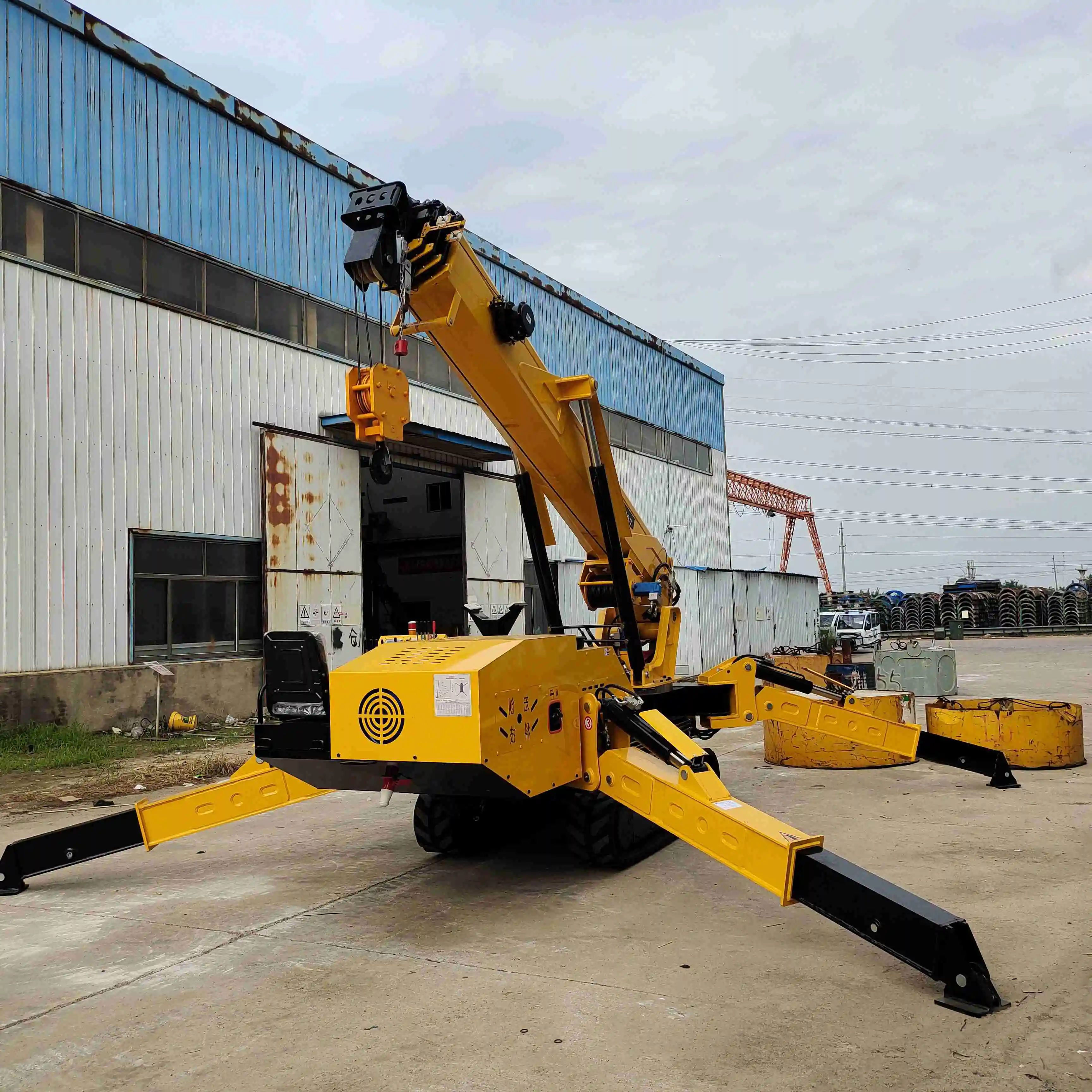 3 ton  5 ton with CE spider crane 8ton high performance spider crane 5t 10 ton mini spider crane