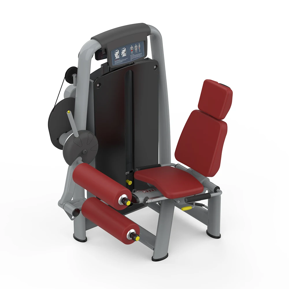 Guangzhou Factory Commercial Gym Equipment Strength Training Pin Loaded Seated Leg Curl Exercise Machine