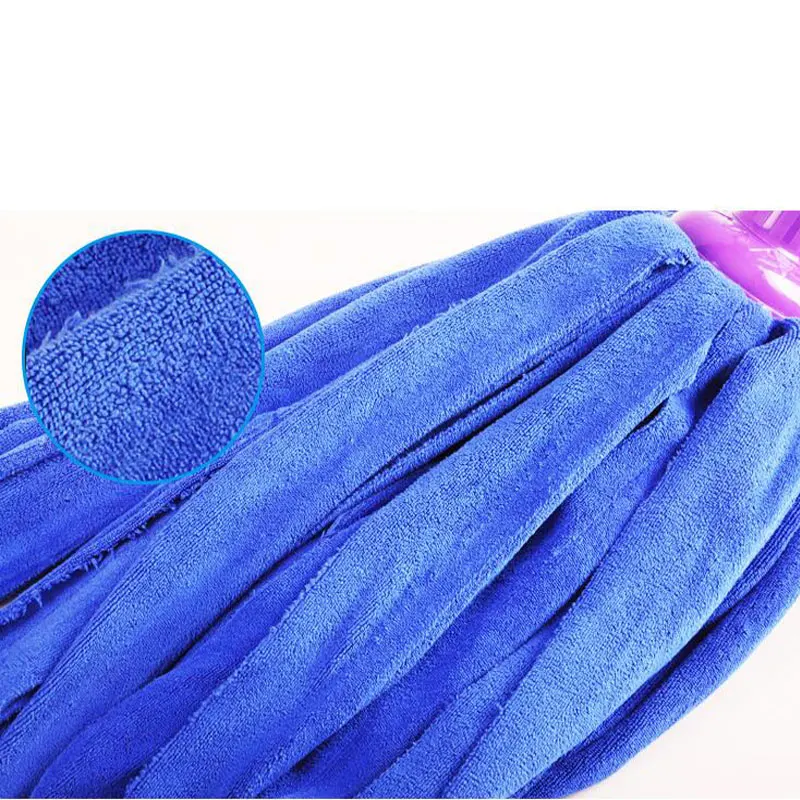 Floor Cleaning Mop Replacement Head Handle Microfiber Cloth Wet Mop Microfiber Cloth Mop Refill
