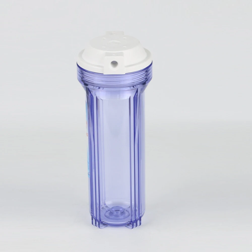 New material PET filter bottle 10 inch water purifier housing for home ro system
