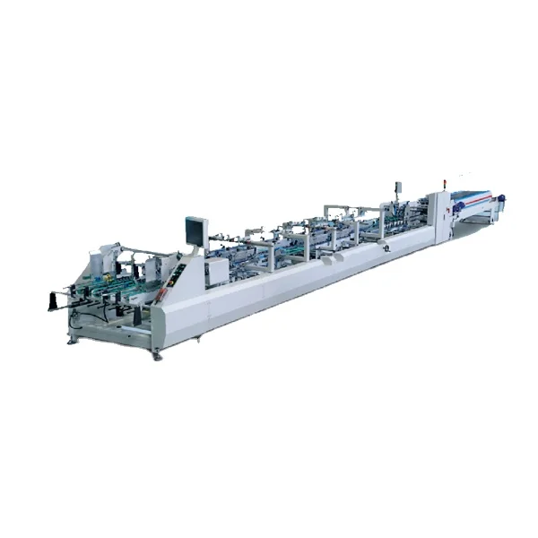 
automatic folding carton box gluing machine for 4 &6 corner box 